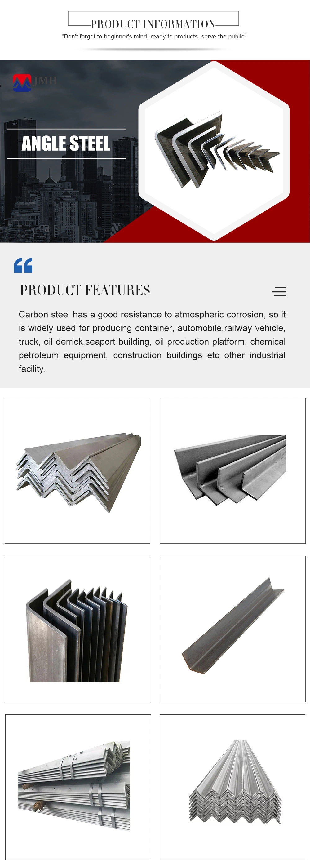 304 Stainless Steel Round Steel /316L Round Steel / Section Steel / Channel Steel / Angle Steel and Other Stainless Steel Profiles Are Available From Stock with